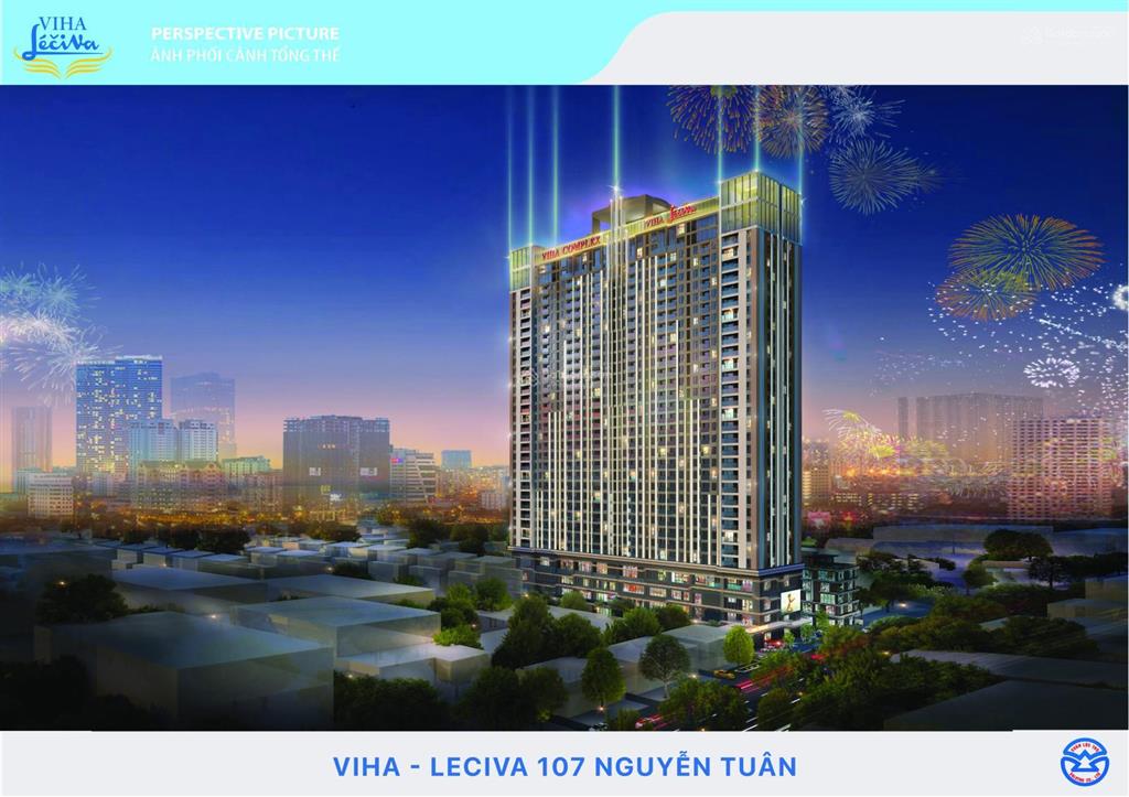 Bán căn số 1210 chung cư viha leciva 107 nguyễn tuân, 96.7m2 view trực tiếp đường nguyễn tuân