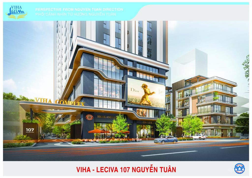 Duy nhất căn góc đông nam đông bắc 118m2 tại viha leciva 107 nguyễn tuân, căn hộ 1812 cần bán gấp