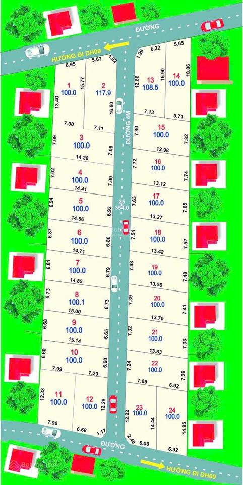 Đầu tư sinh lời  an cư cực đẹp tại  phú cát đất vuông vắn, gần chợ, gần trường học