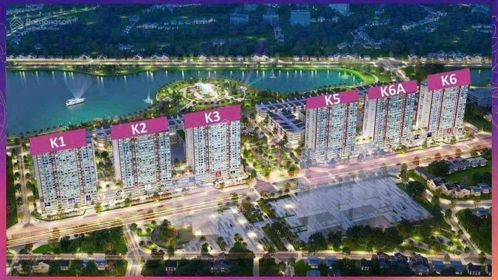 Bán thuê căn hộ chung cư dự án khai sơn city, tầng cao đẹp dt 89,5m có 2 ngủ 2 wc, 2 ban công