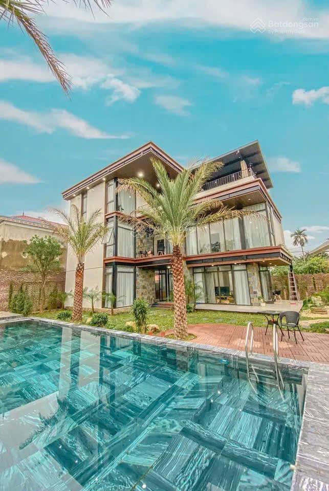 Siêu villa nghỉ dưỡng 1008m2 sẵn sổ đỏ minh trí  sóc sơn, đất 2 mặt tiền, để ở hoặc cho thuê