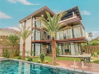 Siêu villa nghỉ dưỡng 1008m2 sẵn sổ đỏ minh trí  sóc sơn, đất 2 mặt tiền, để ở hoặc cho thuê