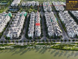 Song lập ngọc trai 150.3m2 sát sông vinhomes ocean park gia lâm giá tốt nhất