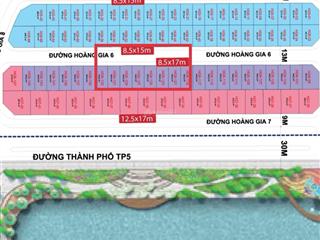 Chính chủ bán lô biệt thự song lập hoàng gia 6 diện tích 144.5m2 giá chỉ 5x tỷ bao toàn bộ thuế phí