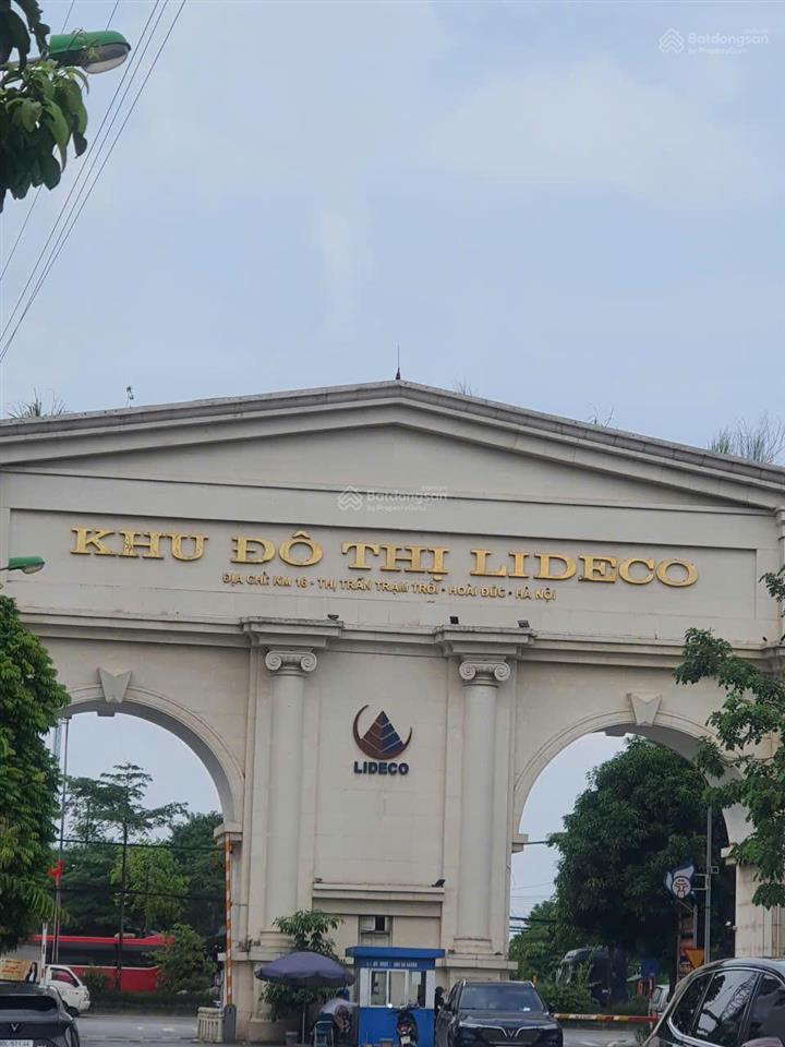 Bán biệt thự liền kề lideco hoài đức vị trí đẹp, giá tốt