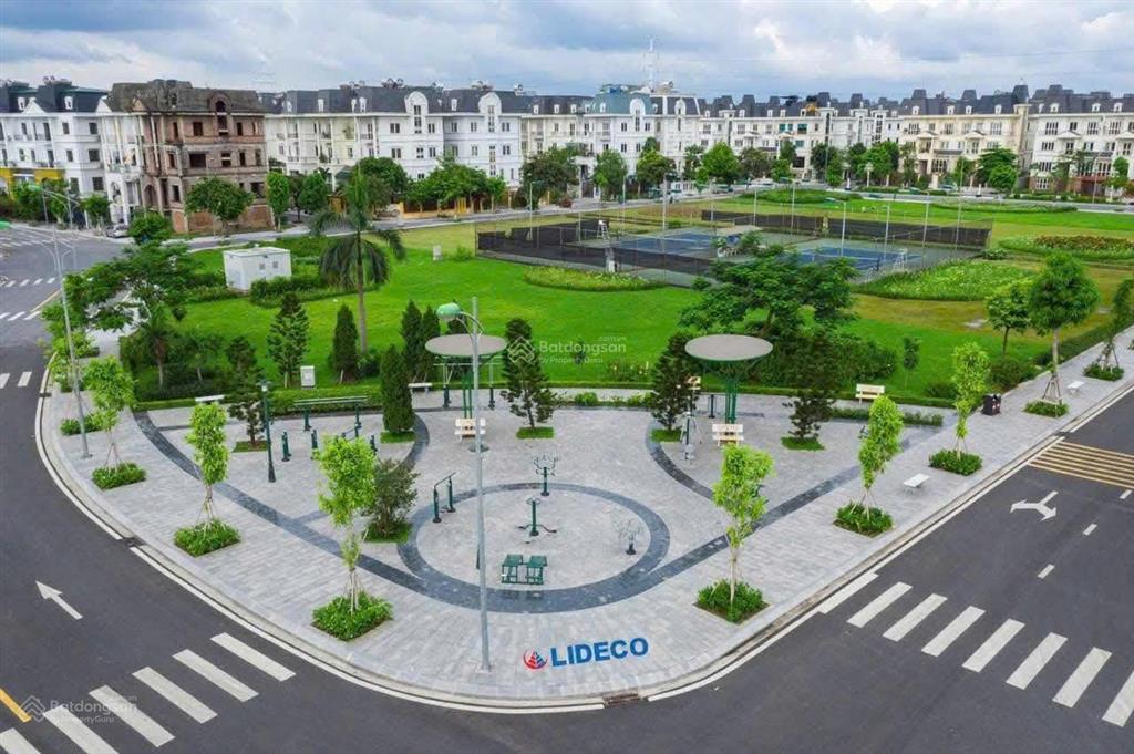 Bán biệt thự 144m² lideco trạm trôi mặt tiền 9m, gần hồ trung tâm, giá tốt!