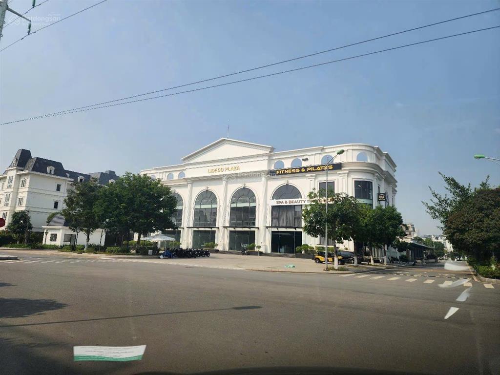 Bán biệt thự 144m² lideco trạm trôi mặt tiền 9m, gần hồ trung tâm, giá tốt!