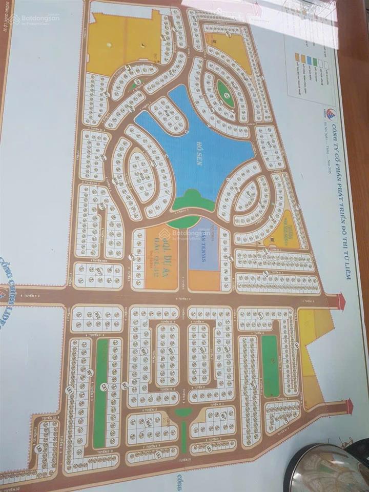 Bán biệt thự 144m² lideco trạm trôi mặt tiền 9m, gần hồ trung tâm, giá tốt!
