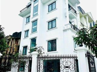 Bán biệt thự song lập lideco hoài đức  162m², mt 9m, xây 5 tầng, vị trí trung tâm, sổ đỏ chính chủ