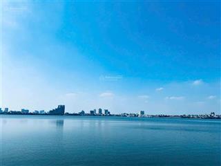 Bán đất diện tích 610m2 mặt tiền 30m  mặt hồ tây  phố tô ngọc vân, quảng an, tây hồhà nội