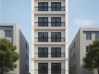 Bán tòa nhà căn hộ 8 tầng diện tích 130m2  mặt tiền 13m  dòng tiền  khu phố âu cơ  hà nội