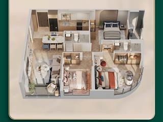 Căn hộ 3n diện tích 100m2 masteri trinity 5,3tỷ, slot ô tô, full nội thất, đông nam, chiết khấu 13%