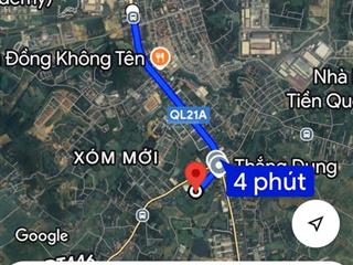 Vị trí siêu vip lõi trung tâm hòa lạc, sát ql21a, ngay ngã tư vai réo, 1km đến khu cnc 2