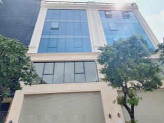 Bán toà nhà văn phòng mp vỉa hè  dt 160mx8t  mặt phố văn tiến dũng, view hồ đức diễn giá 77 tỷ