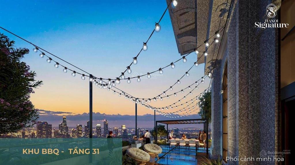 Bán chcc signature chỉ 33,4 tỷ, tiện ích xa xỉ