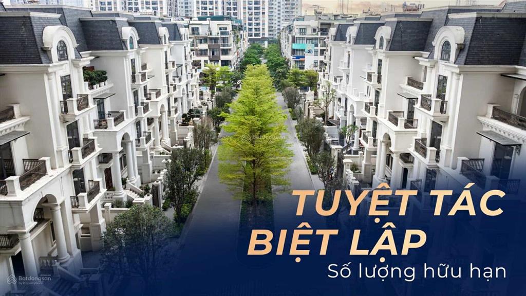 Biệt thự the zei mỹ đình, diện tích 243m², dtxd 530 m², giá tốt từ chủ đầu tư.