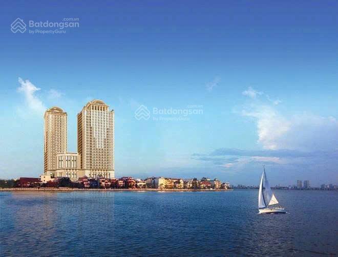 Bán căn góc 3pn view sông hồng & thành phố tòa cc d'le roi soleil 59 xuân diệu quảng an, tây hồ