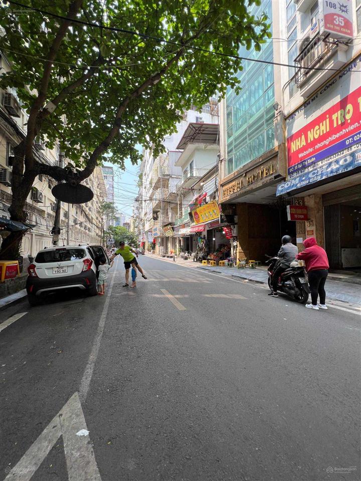 Tòa nhà mặt phố bùi thị xuân, 77m2 xây 7 tầng thang máy, giá 48 tỷ