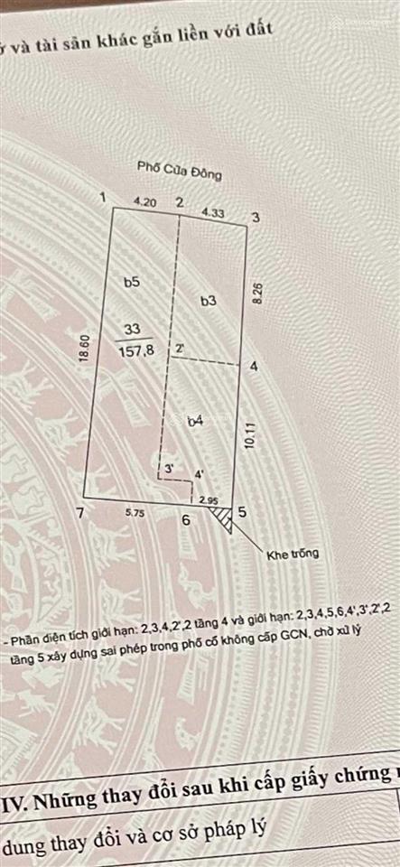 Chính chủ bán khách sạn 10 tầng số 7 cửa đông,  0916 044 ***