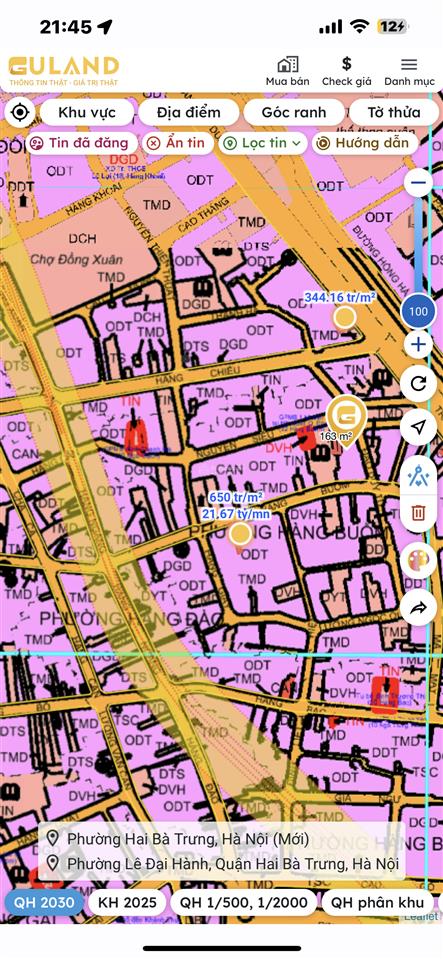 Bán nhà mặt phố hàng chiếu, 119 tỷ, 125m2, 3 tầng, phù hợp xây khách sạn