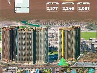 Căn hộ studio masteri trinity square c1l11305, 32.4m², hướng tây, view biệt thự, giá chỉ 2.08 tỷ