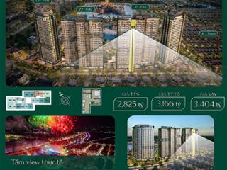 Siêu phẩm 1n+ tòa z1 lumiere springbay  ban công thoáng tầng trung, view pháo hoa, giá chỉ từ 3tỷ1