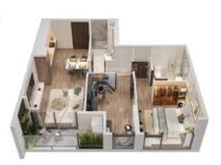 Cơ hội chớp nhoáng! sở hữu 2pn trinity, ký mới cđt, ch c3z1.1x01, dt 62.6 m2  giá tts gốc ++ nhẹ