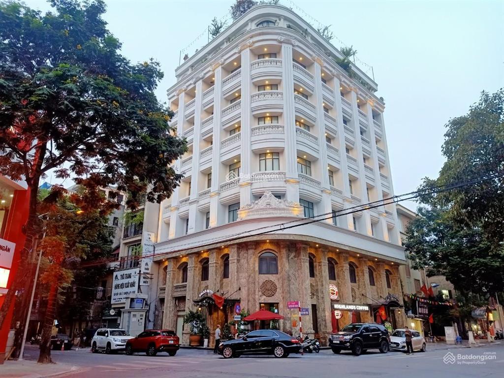 Bán siêu phẩm mặt phố hàng cót diện tích 200m2 xây 6 tầng lô góc mặt tiền 16,3m, 1 sổ, 1 chủ