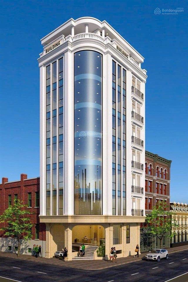 Bán nhà sổ đỏ chính chủ ô góc mặt phố hàng chuối 226m2 xây 1 hầm 8 nổi , mt 11m , 1 sổ , 1 chủ