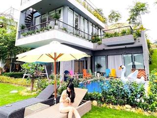 Bán biệt thự nghĩ dưỡng khu b flamingo resort , dt 250m2 x 2 tầng , căn góc 3 mặt thoáng , 4 pn