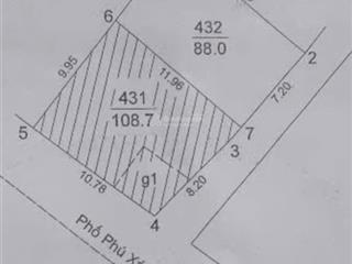 Bán đất giá rẻ mặt phố phú xá  phú thượng. diện tích sổ đỏ 200m2. mt 11m  lô góc. 0899 996 ***