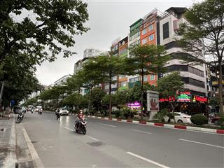 Bán gấp mặt phố trung tâm cầu giấy hơn 80 tỷ 140m2 xây 9 tầng 2 mặt thoáng đường đôi 40m hè 7m