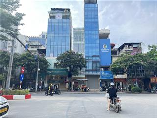 Bán gấp nhà mặt phố cầu giấy 58 tỷ 75m2 mặt tiền 5,5m xây 7 tầng 2 mặt thoáng cho thuê 110tr/tháng