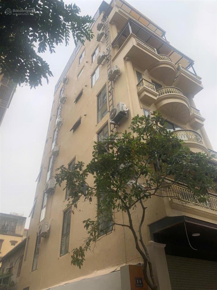 Bán nhà mặt phố khu huỳnh thúc kháng, nguyễn chí thanh 47 tỷ 75m2 mt5,5m xây 8 tầng mới 2 mặt tiền