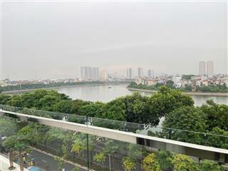 Bán toà nhà 9 tầng mặt phố có hầm view hồ 150m2 giá 123 tỷ ngon nhất ba đình