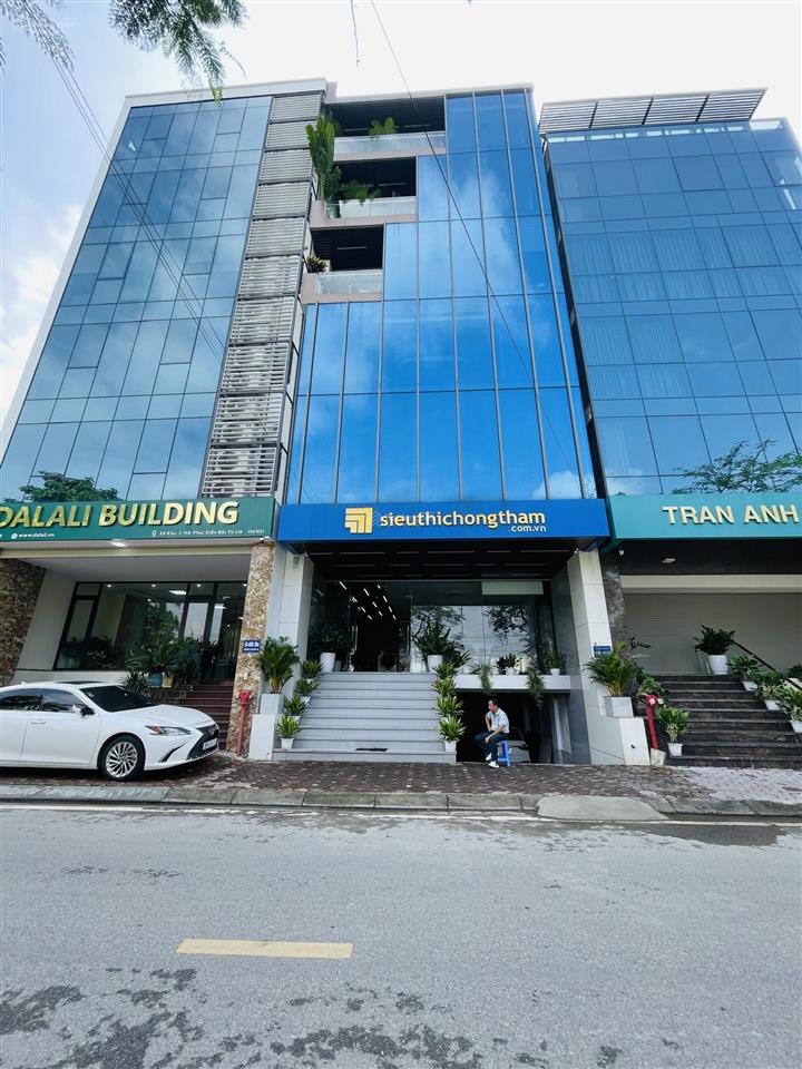 Bán toà nhà gần phố hồ tùng mậu 160m2 mặt tiền 8m giá chỉ hơn 500 triệu/m2