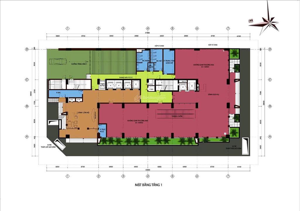 Chuyển nhượng tòa nhà văn phòng hạng b quy mô lớn khai thác cao