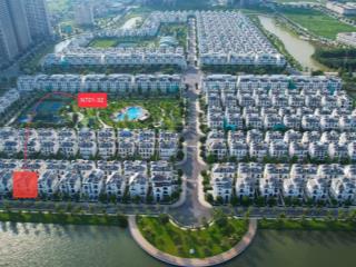 Bán biệt thự đơn lập mặt biển hồ ngọc trai. 306m2 x 4 tầng. mặt tiền 17m. siêu vip. giá 129 tỷ