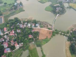Bán 4156m2 siêu phẩm view hồ có 102 chỉ cách hà nội 45km giá nhỉnh 5 triệu/m2, mặt tiền 86m.