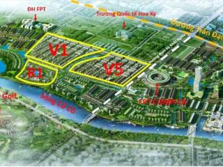 Chính chủ cần bán lô bt mặt sông kđt fpt city đà nẵng, dt 503m2, sổ đỏ cc,  0962 147 ***