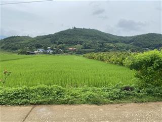 Lô đất nghỉ dưỡng nhỏ xinh view thẳng ra đồng lúa và đỉnh núi ba vì tuyệt đẹp. dt 1080m bán 1.85 tỷ
