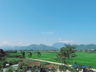Tôi cần bán lô đất nghỉ dưỡng hơn 2000m2, view thẳng cánh đồng và đồi núi. mặt tiền tới 56m