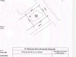 Bán 250m2 đất biệt thự đường trần bình  mỹ đình  nam từ liêm