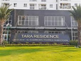 Cho thuê gấp ch tara residence dt 85m2, 2 pn 2wc. giá 12tr/th.  0901 341 *** phương