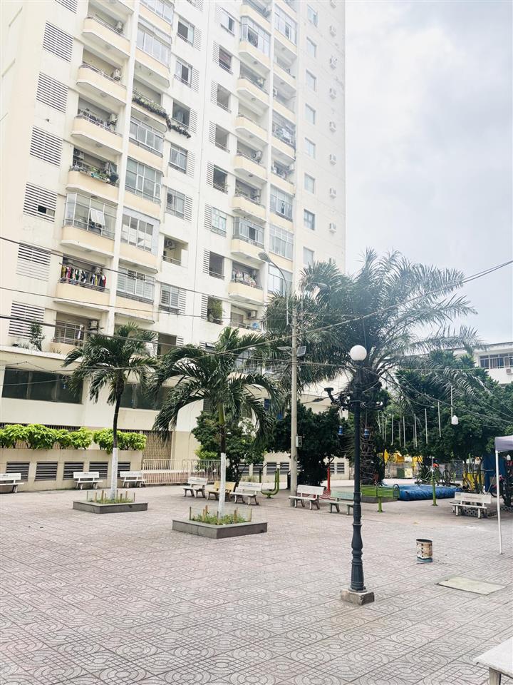 Chung cư ngô gia tự b q10 tầng cao thoáng 60m2  có sổ hồng chỉ 3,65 tỷ full nt