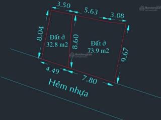 Cg 2.99 tỷ bán đất 33m2  hẻm xe hơi đường 11, p. tăng nhơn phú b, tp. thủ đức