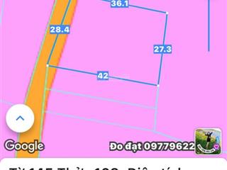 Kẹt tiền bán nhanh lô đất 1078m2 bình giã, thị trấn ngãi giao, bà rịa vũng tàu