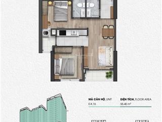Bán nhanh căn hướng nam 2pn plaza3 tầng cao