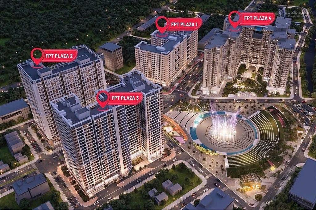 Bán cc fpt plaza 2, đường hoàng minh thắng, 3,65 tỷ, 67,1m2, hàng hot
