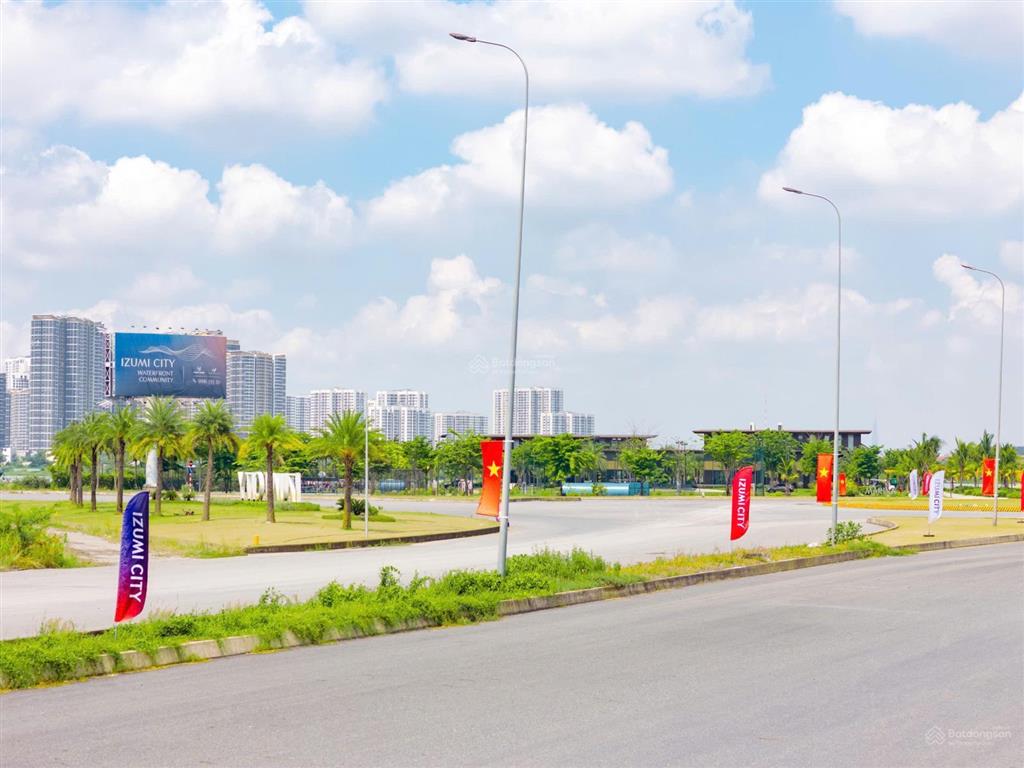 Nhà phố vườn khu đô thị izumi city. mẫu nhà ngang 7x20,5m (143,5m2) nhà sẵn bàn giao  sổ hồng .